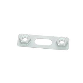 Gu32441210 Ducati Genuine Plate Foot Rest Rubber Mounting Oem New