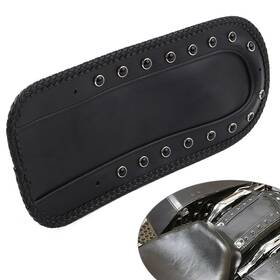 Efmotorshop 612049253929 Black Studs Rear Fender Bib Solo Seat For Harley Street Electra Glide Road King