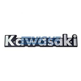 43-95911 Emgo Kawasaki Kz650 Kz750 Kz900 Kz1000 Gas Tank Side Emblem Badge Silver 140mm