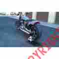 Epb0147 Bagger Bags Vrod Vrscf Muscle Shorty Rear Custom Fender 4.5 Shorter Denim Black