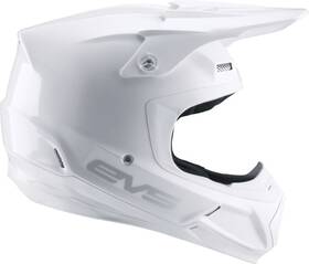 He20t5s-w-s Evs T5 Solid Helmet White - Small