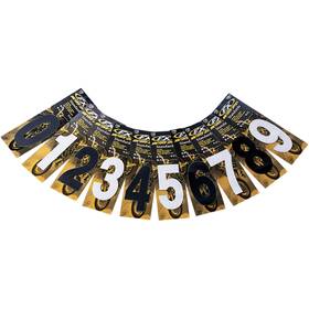 02-4458 Factory Effex Fx Number 8 - Black 6 Inch