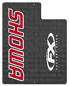 02-7010 Factory Effex Carbon Fiber Upper Fork Graphics - Showa Red