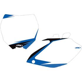 13-64238 Factory Effex Graphic Number Plate Backgrounds - White