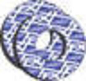 15-67920 Factory Effex Fx 2015 Grip Donuts Moto -blue/white Yamaha