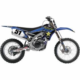 19-14218 Factory Effex Rockstar 2016 Shroud Graphics Kit - Blue