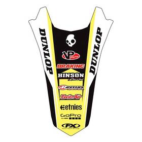 19-32428 Factory Effex Rear Fender Sticker For Suzuki Rmz450 05-07