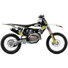 22-14620-cl77 Factory Effex 2019 Rockstar Shroud Graphic Kit - Husqvarna