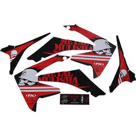 23-11336 Factory Effex Metal Mulisha 2020 Shroud Graphic Kit