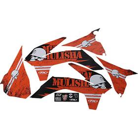 23-11528 Factory Effex Metal Mulisha 2020 Shroud Graphic Kit