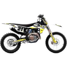 Factory Effex 24-01608 Evo 18 Shroud Graphic Kit - Husqvarna 24-01608cl77