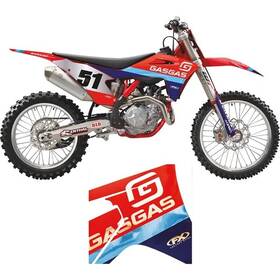 27-03702 Factory Effex Candy Chrome Series Shroud/airbox Graphic Kit