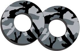 0630-3205 Factory Effex 27-67400 Moto Grip Donuts Gray Camo