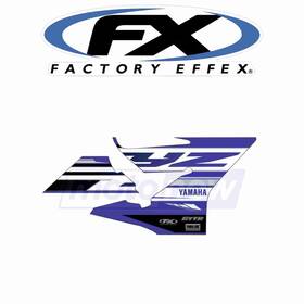 Y2v2 Factory Effex Mn/y2v2 19 Oem Graphics For 2015-2021 Yamaha Yz125 - Graphic Jz