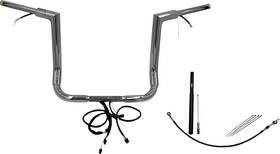 612014 Fat Baggers Inc. Plug And Play Ez Install 1-1/2 Inch Flat Top Handlebar Kit