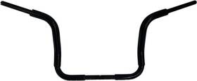 813012-b Fat Baggers Inc. 1-1/2 Inch Ez Install Rounded Top Handlebar 12 Black #813012-b