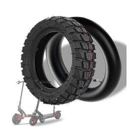 Felixstory 10x3 10 Inch 255x80 80/65-6 Off-road Rubber Outer Tire And Inner Tub