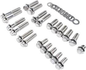 2401-1101 Feuling 3066 Transmission Dress Up Fastener Kit Polished