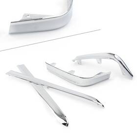 Flashbuyeasy 120001218225 4pcs Saddlebag Pannel Decoration Strips Fit For Honda Goldwing Gl1800 2001-2011