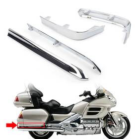 Flashbuyeasy 412000320529 4pcs Saddlebag Pannel Decoration Strips Fit For Honda Goldwing Gl1800 2001-2011