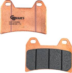 Gb0535-70 Gbrakes Brake Pads - Sintered Front
