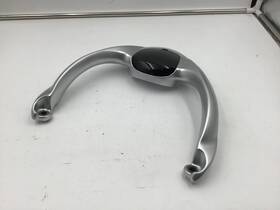 Genuine Scooter Company P66760007j0 Oem Buddy 50/125/150/170 Rear Grab Rail Silver W Cover And Hardware