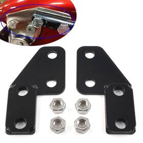 Goodcde 550739598991 1 Pair License Plate Bar Eliminator Black For Harley Flt Flht 1997-2008
