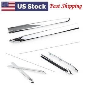 Goodpartscenterus 550752880424 Saddlebag Mouldings Left Right Set Fit Honda Goldwing Gl1800 01-11 Chrome Us