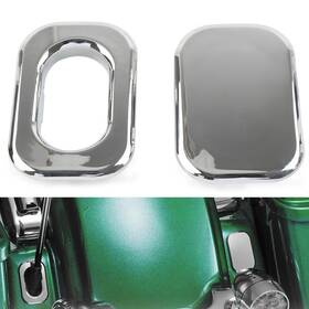 Goodpartsclubuk 612073598294 Antenna Hole Accent Filler Cover Fit Harley Road Street Glide Flhr Flhx Chrome