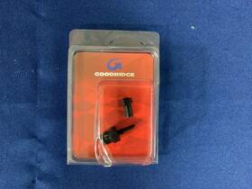 817-01623 Goodridge New Sniper 2 Straight Male Adapter Black 1/8 Inch