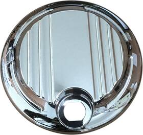 452016 Harddrive Billet Fuel Door Chrome For Harley Flh/flt 2008-2022