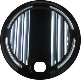 452017 Harddrive Billet Fuel Door Black Flh/flt 08-up -