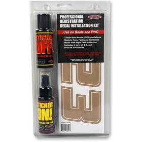 Hrlbrown900 Hardline Brown900 Decal Registration Kit - Brown 4320-2000