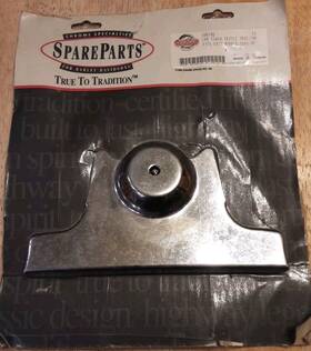 100142 Harley-davidson Chrome Specialties Lower Triple Tree Cover For 1988 And Up Fxst