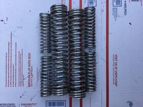 13-0549 Harley-davidson Lower Springer Fork Spring Set Chrome Softail 1988 Originals