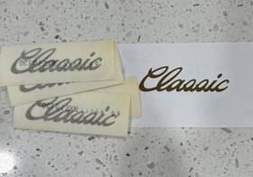 14151-86 Harley-davidson Flt Front Fender Inch Classic Sticker Fltc Hd
