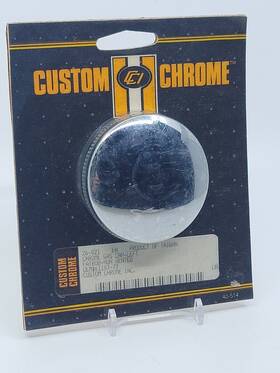 61103-73 Harley-davidson 26-021 Custom Chrome Gas Cap-left Fatbob Non Vented Oem