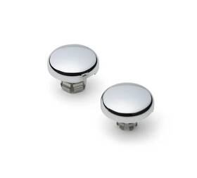 43000315 Harley-davidson - Chrome Front Axle Nut Covers 43000315 Harley-davidson - Chrome Front Axle Nut Covers