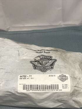 44752-11 Harley Davidson New Genuine Rim Seal Kit 16x3