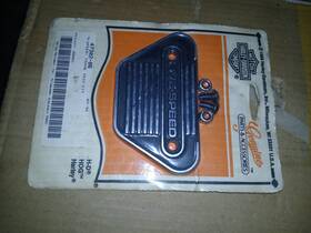 47302-86 Harley-davidson Fxr Belt Drive Side Frame Cover Emblem Badge