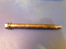 47510-58 Harley Davidson Rear Fork Swing Arm Pivot Bolt And Lock Tab Oem Fx Fxe 1973-1984