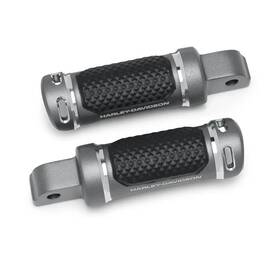 50502247 Harley-davidson - Adversary Passenger Footpegs Graphite