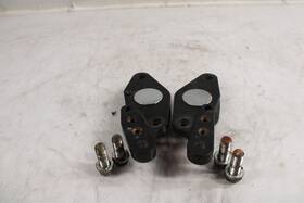 50589-93 Harley-davidson 2000 Ultra Classic Touring Oem Swingarm Pivot Mount Covers