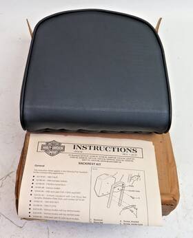 52541-87a Harley-davidson New 1987-up Heritage Softail Fxsts Flstc Backrest Pad