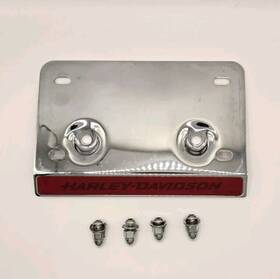 53385-0 Harley-davidson 2004 Road Glide Touring Oem Laydown License Plate Mount Bracket