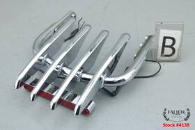 53503-05 Harley-davidson 2005 Electra Glide Cvo Luggage Rack Assembly Stealth Chrome #4138