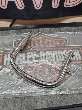 53956-07 Harley-davidson 2007 Cvo Road King Tube Support Bottom Lugrack