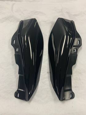 58002-09a Harley-davidson 09-20 Touring Heat Shields Air Deflectors Mid Frame Cover Oem