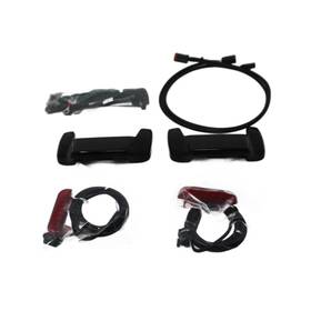 Harley-davidson 58606-12dgm New Oem Harley-davidson Saddlebag Lid Spoiler Kit Maple Metallic
