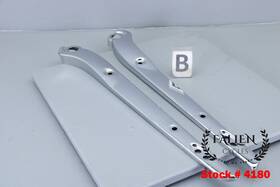 59893-06 Harley-davidson 2006 Dyna Wide Glide Back Rear Fender Strut Cover Set Chrome #4180